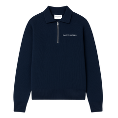 Wool Half Zip