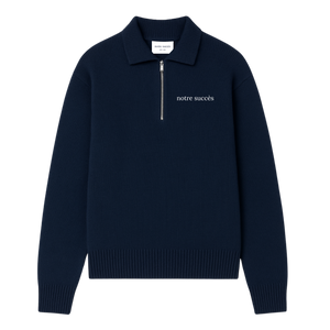 Wool Half Zip