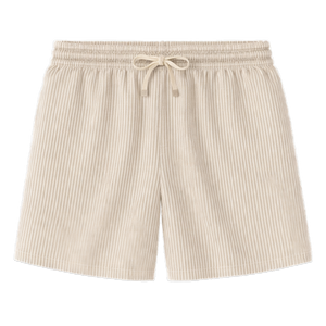 Striped Linen Shorts