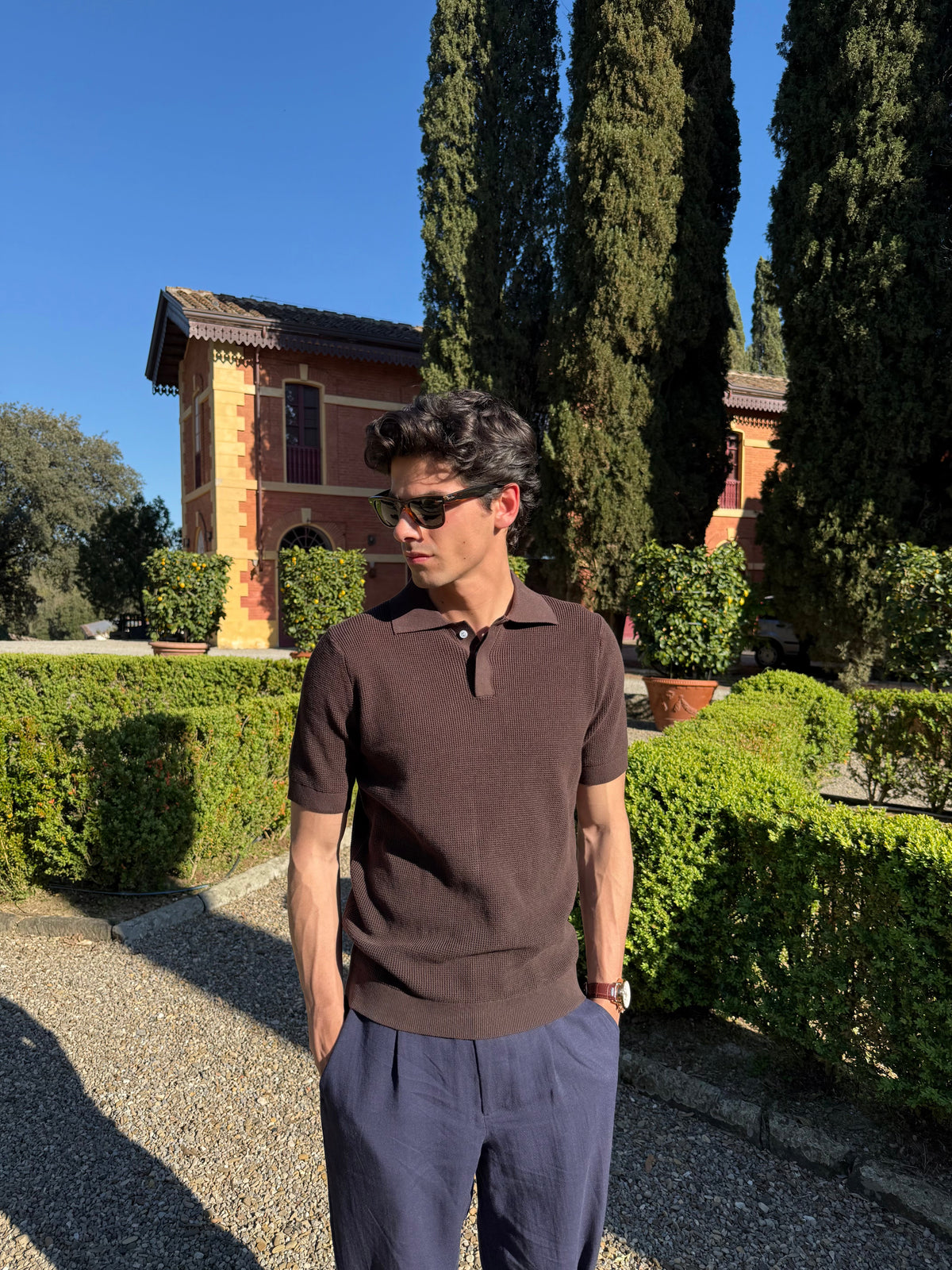 Knitted Polo