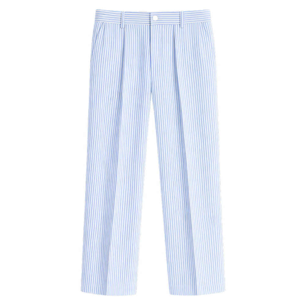 Linen Striped Pants