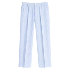 Linen Striped Pants