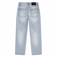 Relaxed Straight Fit Jeans Blue